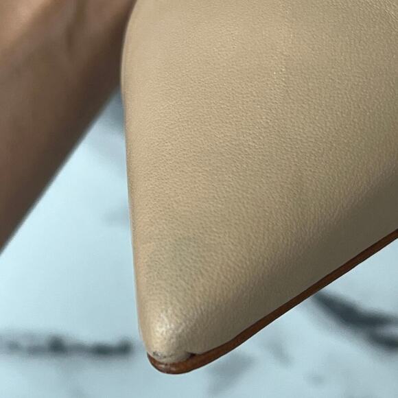 SCHUTZ Lou Light Beige High Stiletto Pumps Size 9.5 - Picture 8 of 9